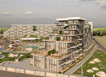 Инвестиционный проект в рассрочку: апартаменты в комплексе с инфраструктурой, 45-210м², Алтынташ, Анталья ID-16012 фото-1