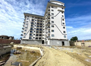 Квартира с одной спальней, 60м², в резиденции премиум класса на этапе строительства в районе Паяллар, Алания ID-16016 фото-2