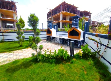 Стильная двухкомнатная квартира, 65м², с видом на море в комфортабельном комплексе в Мерсине, район Каргыпынары ID-14791 фото-18
