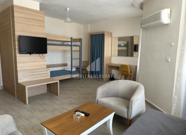 Трехкомнатные апартаменты 90м², в отеле на первой береговой линии, Паяллар, Аланья ID-16023 фото-4