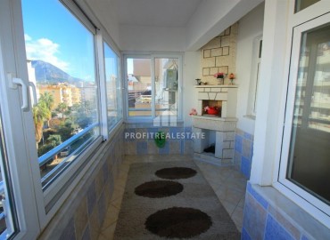 Furnished apartment 2+1, 130m², with glazed balcony, in a residence with facilities, Oba, Alanya ID-16031 фото-12