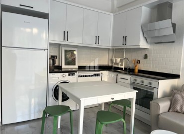 Profitable proposition! Inexpensive stylish apartment with furniture, 1+1, 48m², in a residence with facilities, Avsallar, Alanya ID-16032 фото-4