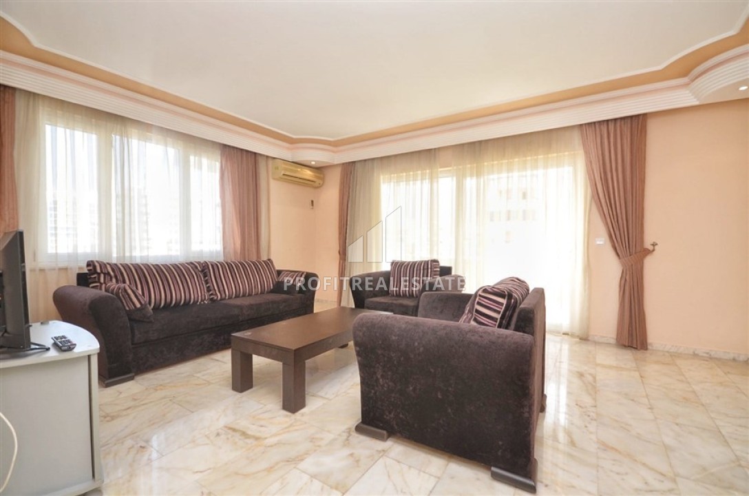 Меблированные апартаменты 2+1, 130м², в комфортабельной резиденции с отличной локацией в Махмутларе, Алания ID-16040 фото-2