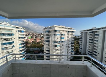 View apartment on the first coastline, unfurnished, with kitchen unit, 2+1, 120m², for residence permit, Tosmur, Alanya ID-16043 фото-16