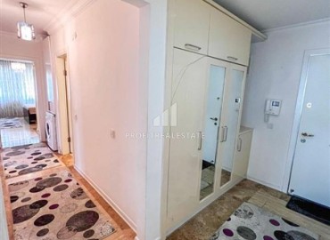 Elegant furnished apartment with glazed balcony, 2+1, 120m², in a residence with facilities, Cikcilli, Alanya ID-16046 фото-7