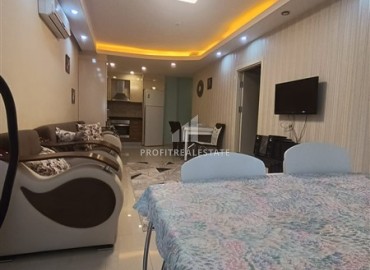 Просторная меблированная квартира с одной спальней, 70м², в элитном комплексе в Махмутларе, Алания ID-16049 фото-4