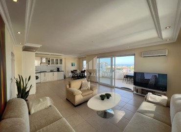 Видовая меблированная квартира 2+1, 125м², с панорамой на море, для ВНЖ, в комплексе с инфраструктурой, Джикджилли, Аланья ID-16053 фото-3
