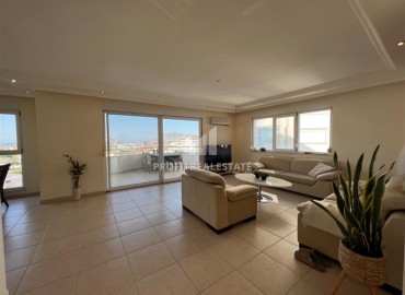 Видовая меблированная квартира 2+1, 125м², с панорамой на море, для ВНЖ, в комплексе с инфраструктурой, Джикджилли, Аланья ID-16053 фото-4