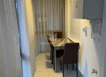 Стильная меблированная квартира 1+1, 62м², с современным интерьером, в комплексе с бассейном, Хурма, Анталья ID-16055 фото-15
