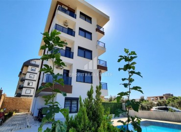 Ergonomic furnished apartment 2+1, at an attractive price, in a residence with facilities, Oba, Alanya ID-15528 фото-1