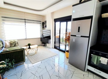 Ergonomic furnished apartment 2+1, at an attractive price, in a residence with facilities, Oba, Alanya ID-15528 фото-8