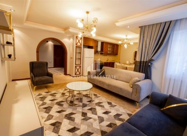 Elegant two bedroom apartment, 115m², in a cozy residence on the first coastline in Mahmutlar, Alanya ID-16069 фото-4