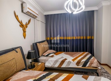 Elegant two bedroom apartment, 115m², in a cozy residence on the first coastline in Mahmutlar, Alanya ID-16069 фото-12