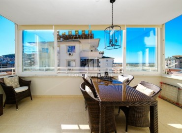 Симпатичная квартира 2+1, 110м², в уютном комплексе с бассейном в 700м от пляжа Клеопатры, Алания центр ID-16074 фото-14