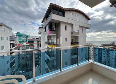 Элегантная меблированная квартира 2+1, 120м², с видом на море, в 100 метрах от пляжа, Махмутлар, Аланья ID-16078 фото-15