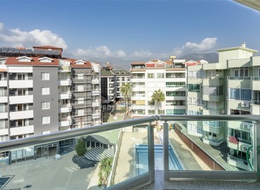 Luxurious furnished penthouse 4+1, 240m2, on the first coastline, for Turkish citizenship, Oba, Alanya ID-14704 фото-13