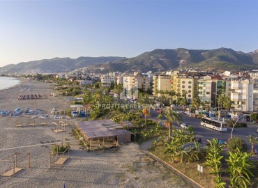 Luxurious furnished penthouse 4+1, 240m2, on the first coastline, for Turkish citizenship, Oba, Alanya ID-14704 фото-20