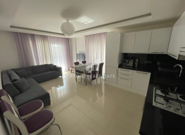 Bright one bedroom apartment with furniture, in a residence with facilities, 500 meters from the sea in the center of Alanya ID-16088 фото-2