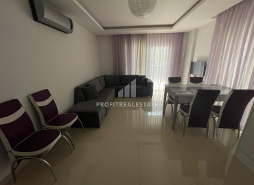 Bright one bedroom apartment with furniture, in a residence with facilities, 500 meters from the sea in the center of Alanya ID-16088 фото-3