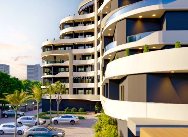 Starting prices for 1+1 apartment, 50-52m², in a premium class residence in the Erdemli area - Tomyuk, Mersin ID-16092 фото-3