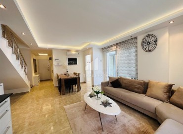 Duplex apartment 3 + 1, furnished, in a house with a pool, center, Alanya, 180 m2 ID-12734 фото-2