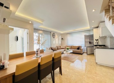 Duplex apartment 3 + 1, furnished, in a house with a pool, center, Alanya, 180 m2 ID-12734 фото-3