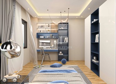 Апартаменты с двумя спальнями, 115м², в комплексе премиум класса на начальном этапе строительства в Мезитли, Мерсин ID-16098 фото-12