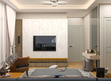 Апартаменты с двумя спальнями, 115м², в комплексе премиум класса на начальном этапе строительства в Мезитли, Мерсин ID-16098 фото-14