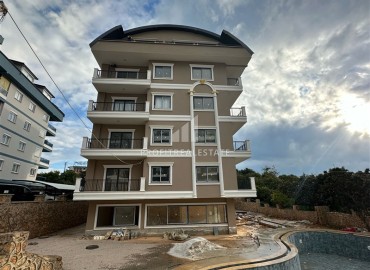 One bedroom apartment, 55m², in a residence with a swimming pool in the final stage of construction in Oba, Alanya ID-16018 фото-11