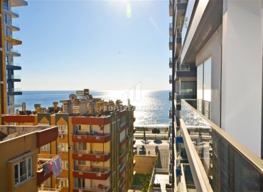 One-bedroom apartment, 60 m², in a premium residence on the first coastline in Mahmutlar, Alanya. ID-16112 фото-16