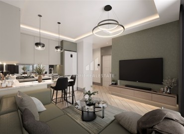 Ready-made apartment 65-90 m² from the developer in a new residential residence with facilities, Altintas, Antalya ID-16113 фото-4