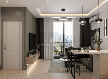 Ready-made apartment 65-90 m² from the developer in a new residential residence with facilities, Altintas, Antalya ID-16113 фото-5