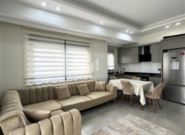Стильная светлая меблированная квартира 1+1, по привлекательной цене, в комплексе с инфраструктурой, Махмутлар, Аланья ID-16117 фото-2