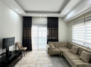 Стильная светлая меблированная квартира 1+1, по привлекательной цене, в комплексе с инфраструктурой, Махмутлар, Аланья ID-16117 фото-4
