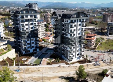 One-bedroom apartment 45m², at the final stage of construction, in a new residence with facilities in Avsallar, Alanya ID-15526 фото-14