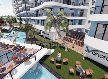 Инвестиционный проект: апартаменты 75-145м² в фешенебельном жилом комплексе с бизнес-центром, Лонг-Бич, Искеле, Северный Кипр ID-16125 фото-3