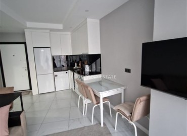Elegant bright apartment 1+1, 48m², furnished, 300 meters from the sea, in a residence with facilities, Oba, Alanya ID-16137 фото-4