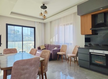 Stylish one-bedroom apartment, 48m², in a cozy residence at the foot of the mountains in Oba, Alanya. ID-16144 фото-2