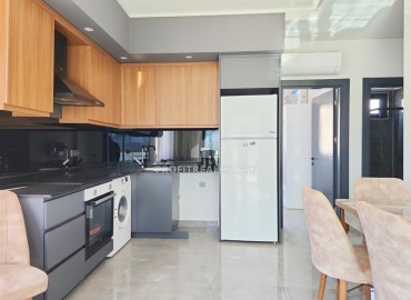 Stylish one-bedroom apartment, 48m², in a cozy residence at the foot of the mountains in Oba, Alanya. ID-16144 фото-5