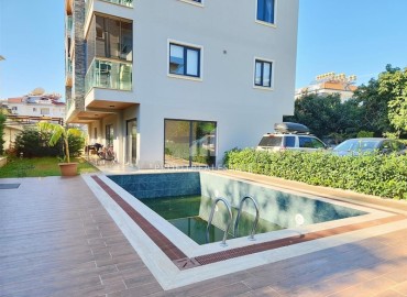 Stylish one-bedroom apartment, 48m², in a cozy residence at the foot of the mountains in Oba, Alanya. ID-16144 фото-11