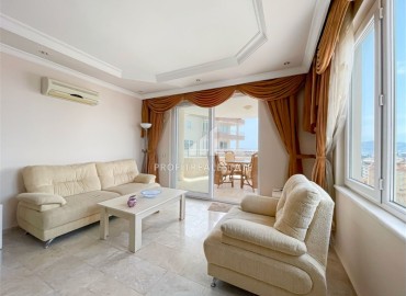 Elegant two bedroom apartment for a residence permit, with sea views, in a residence with facilities, Tosmur, Alanya ID-16154 фото-3