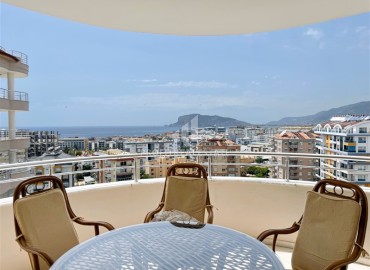 Elegant two bedroom apartment for a residence permit, with sea views, in a residence with facilities, Tosmur, Alanya ID-16154 фото-13
