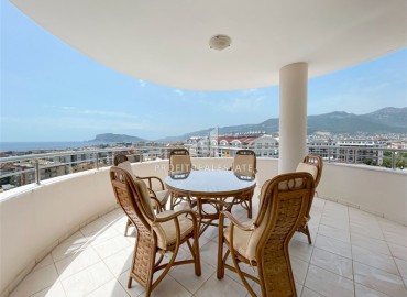 Elegant two bedroom apartment for a residence permit, with sea views, in a residence with facilities, Tosmur, Alanya ID-16154 фото-14