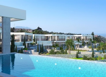 Приватные элегантные виллы 6+1, 410м² с инфраструктурой на этапе строительства в районе Арапкёй, Кирения, Северный Кипр ID-16160 фото-1