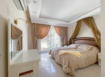 Видовой меблированный пентхаус для ВНЖ, 220м², с тремя спальнями, элегантным дизайном и джакузи, Джикджилли, Аланья ID-16161 фото-18