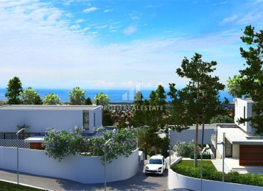 Виллы с видом на море 295-350м², с собственной инфраструктурой, в рассрочку от застройщика, Озанкёй, Северный Кипр ID-16167 фото-19