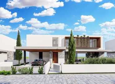 View villas with views of the Mediterranean Sea, 305 m², in installments from the developer, Ozankoy, Northern Cyprus ID-16169 фото-7