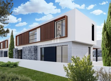 View villas with views of the Mediterranean Sea, 305 m², in installments from the developer, Ozankoy, Northern Cyprus ID-16169 фото-12