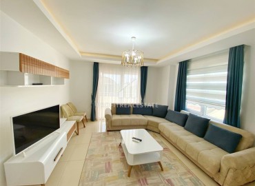Spacious modern furnished apartment 1+1, 500 meters from the sea, in a residence with facilities, Mahmutlar, Alanya ID-16172 фото-3