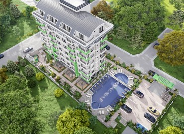 Апартаменты различных планировок 55-115м², в новом комплексе на финальной стадии строительства,  Демирташ, Аланья ID-16175 фото-3